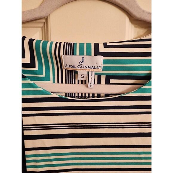 Jude Connelly geometric print tank stretch dress size small - Picture 4 of 7